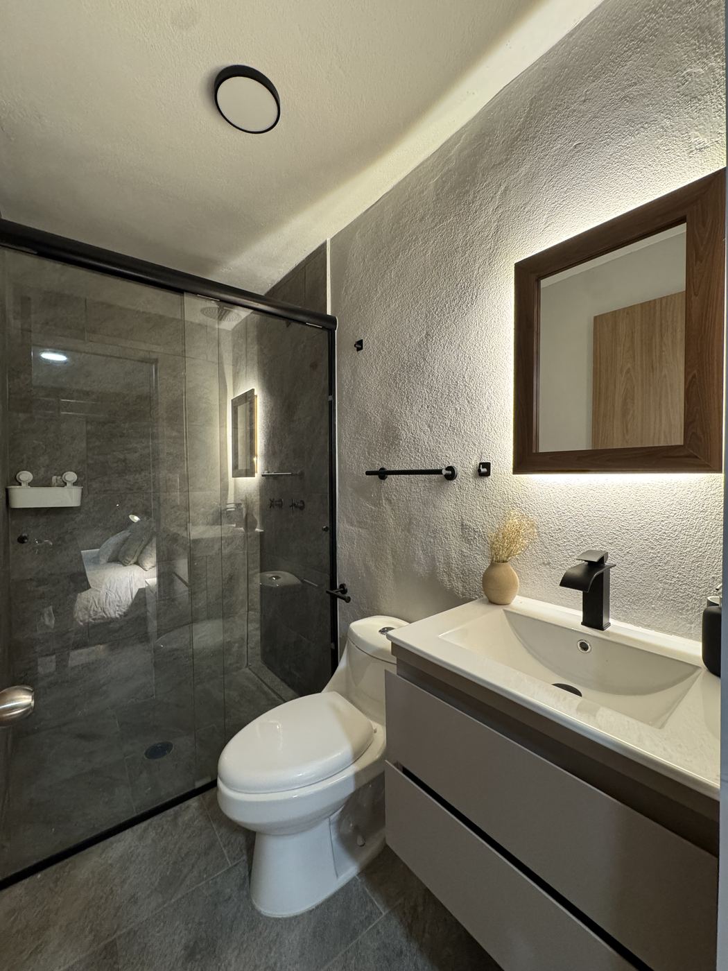 Después: baño