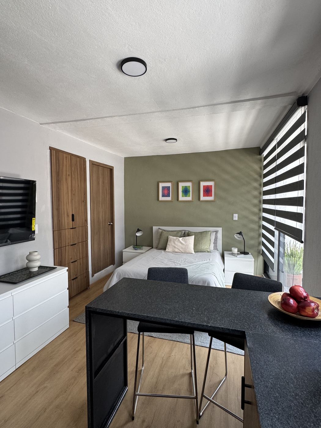 Estancia y cocina integradas